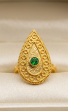 Aurora Shine Gold Ring | Elegant & Chic Jewelry for Girls