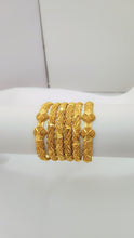 Imperial Charm Gold Bangles | Elegant Vintage Heritage
