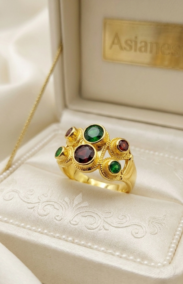 Golden Elegance Ring | Chic Gold-Polish Jewelry