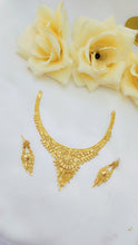 Auric Luster Gold-Plated Necklace – Opulent Jewelry Statement