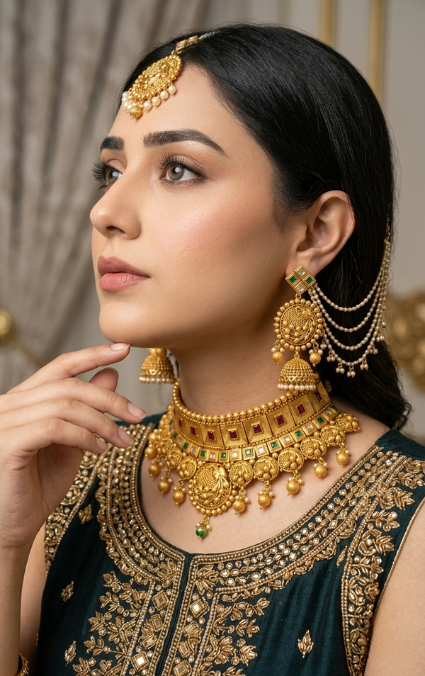Rajwari Elegance Bridal Necklace