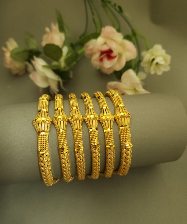 Antique Style Gold Look Bangles for Women