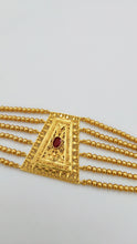 Golden Cascade Bracelet