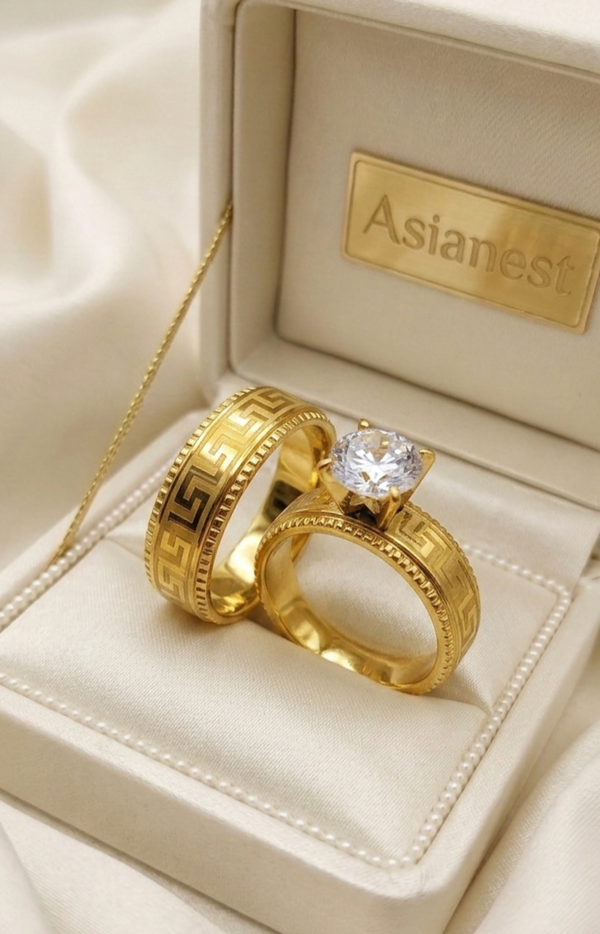 Grand Gold Polish Ring for Women