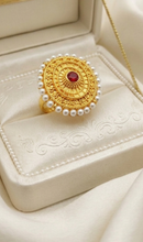 Golden Radiance Bloom Ring