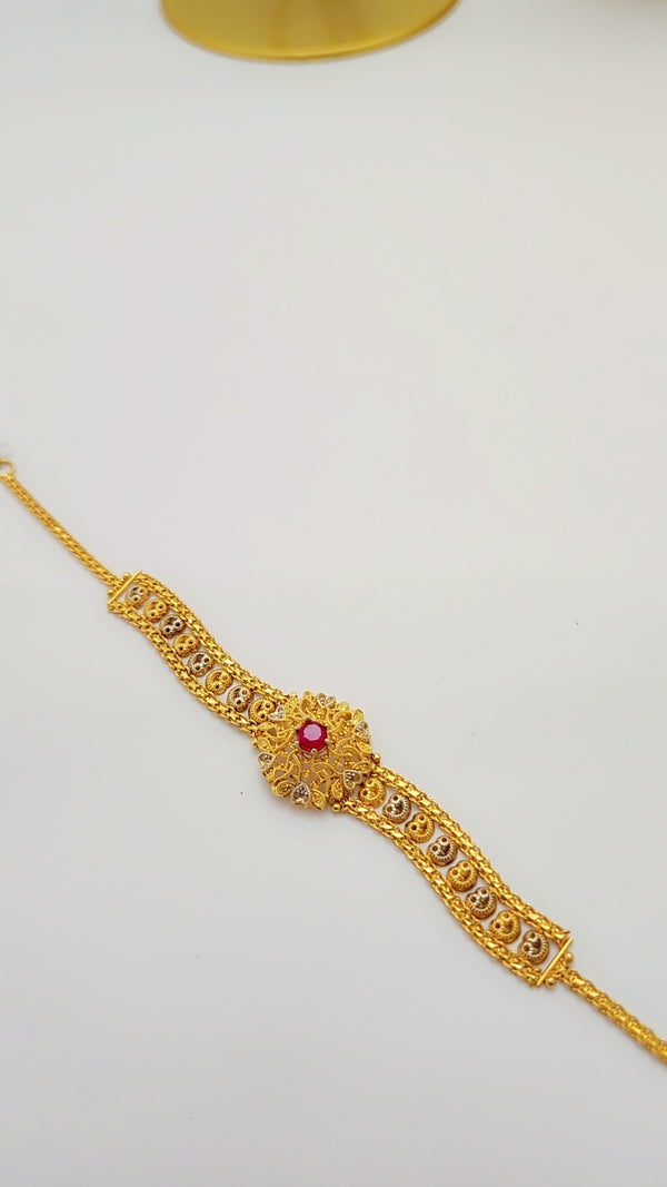 Golden Celeste Charm Bracelet – Luxury Elegant Jewelry for Women