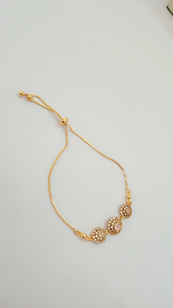 Golden Moonlight Charm Bracelet – Elegant Jewelry for Women