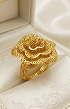Majestic Radiance Gold-Polish Rings for Girls | Elegant, Timeless Champ Stylish Jewelry