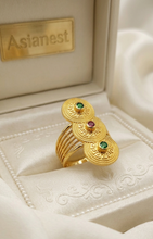 Golden Horizon Ring | Stylish & Elegant Jewelry for Girls
