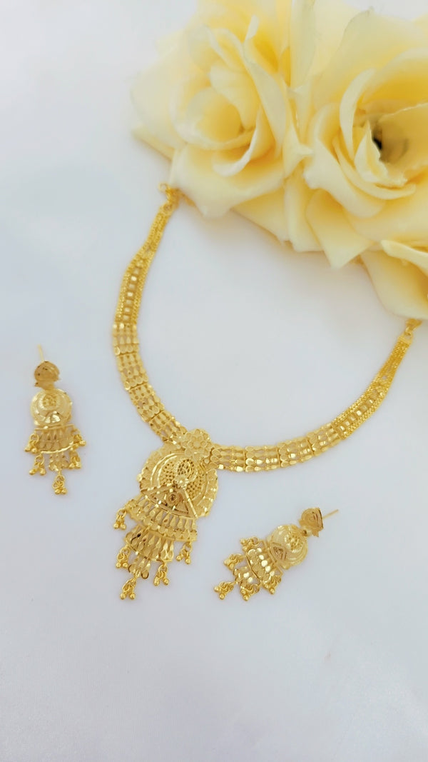 Golden Whisper Gold-Plated Necklace