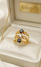 Radiant Charm Gold Ring | Elegant Champ; Trendy Jewelry for Girls