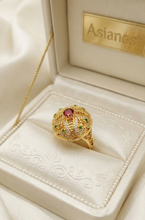 Aurora Shine Gold Plated Ring