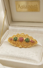 LuxeGlow Gold Polish Statement Ring