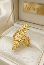 Golden Aura Bloom Ring | Chic Champ; Timeless Jewelry for Girls