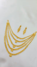 Radiant Gold Coated Bridal Necklace – Luxury Wedding Jewelry