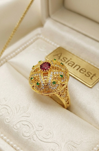 Aurora Shine Gold Plated Ring
