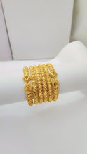 Divine Radiance Gold Kara | Elegant Bangles