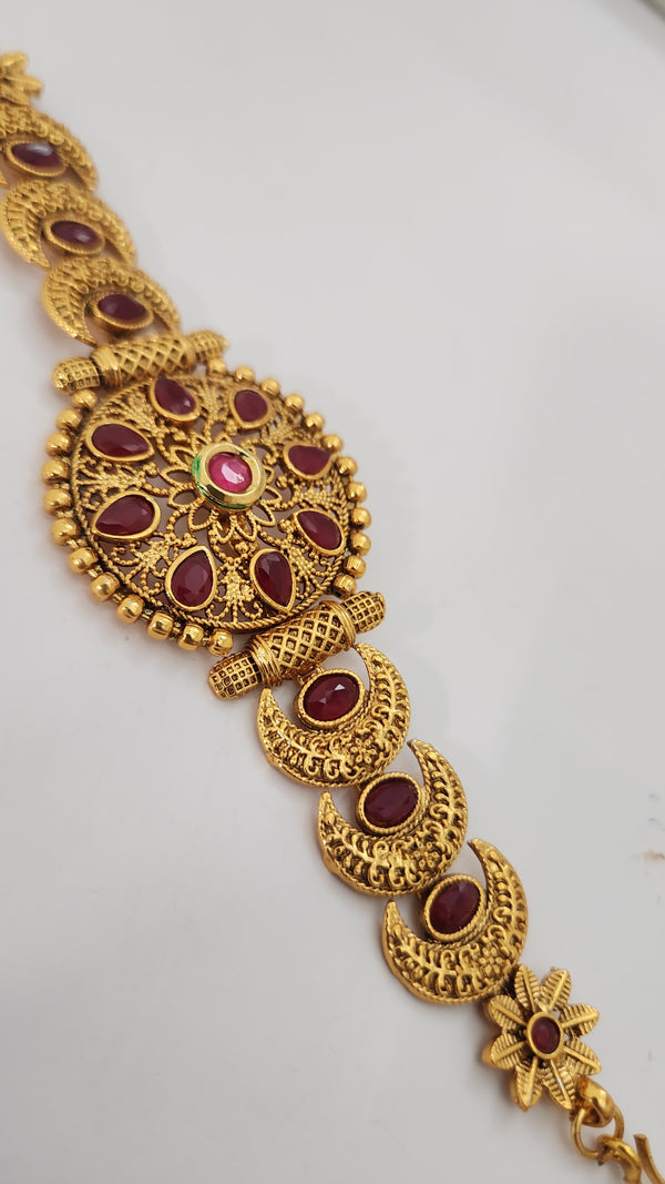 Eternal Glow Luxe Bracelet – Elegant Gold-Tone Jewelry for Women