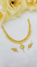 Auric Luster Gold-Plated Necklace – Radiant Opulence Jewelry