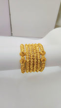 Divine Radiance Gold Kara | Elegant Bangles