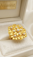 Luminous Glow Gold Ring