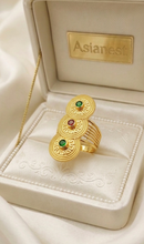 Golden Horizon Ring | Stylish & Elegant Jewelry for Girls