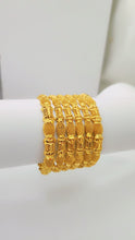 Royal Opulence Gold Bangles | Timeless Vintage Charm