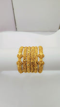 Imperial Charm Gold Bangles | Elegant Vintage Heritage