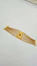 Golden Cascade Bracelet