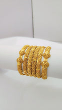 Imperial Charm Gold Bangles | Elegant Vintage Heritage