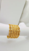 Vintage Opulence Gold Plated Bangles | Timeless Heritage Elegance