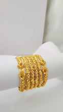 Divine Radiance Gold Kara | Elegant Bangles