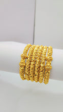 Golden Majesty Bangles | Classic Heritage Charm