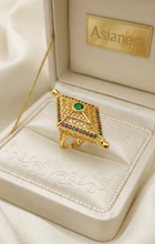 Radiant Luxe Gold Ring | Stylish Champ Elegant Jewelry for Girls