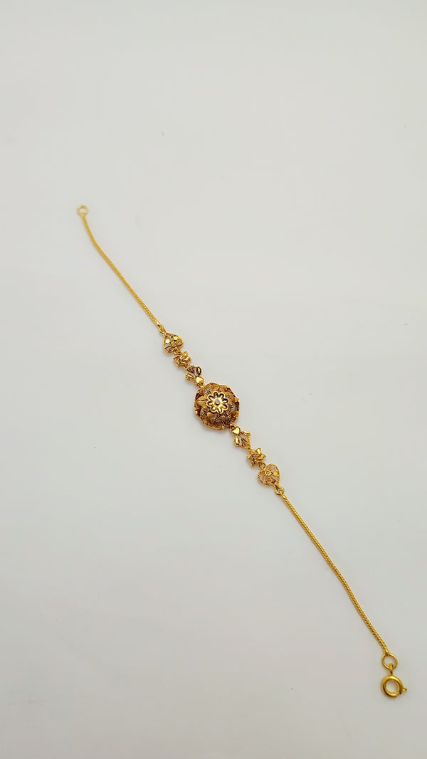 Golden Eclipse Charm Bracelet – Luxury Fashion Jewelry for Women