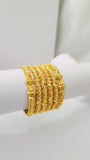 Golden Majesty Bangles | Classic Heritage Charm