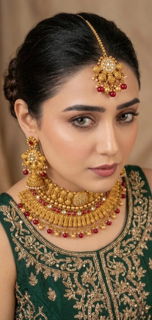 Imperial Bridal Rajwari Grace Necklace